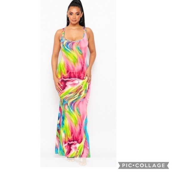 Gorgeous Colors… Maxi Sundress - Picture 4 of 4
